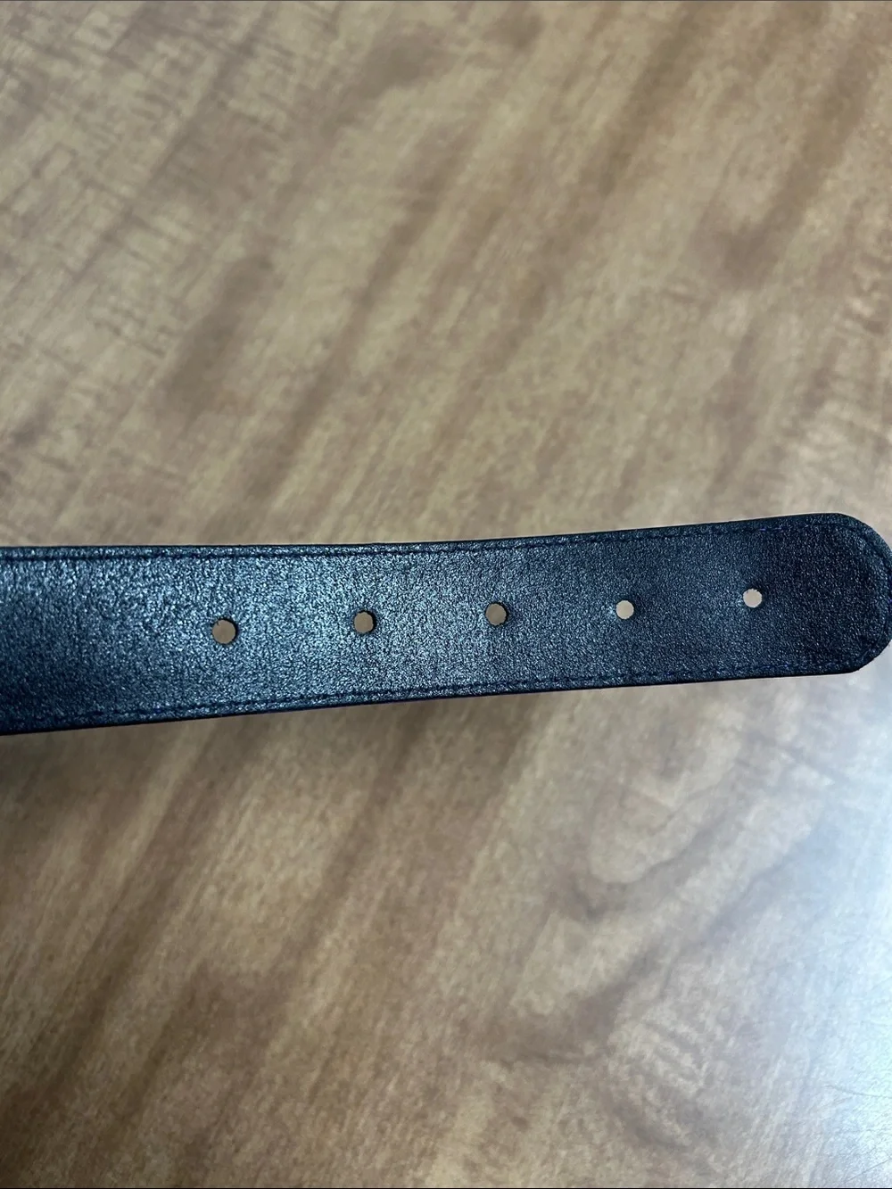 ESCADA Vintage Croc Leather Belt Purple Gold EE Logo Buckle Made in Italy 42 Z
